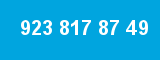 923 817 87 49 923 817 87 49